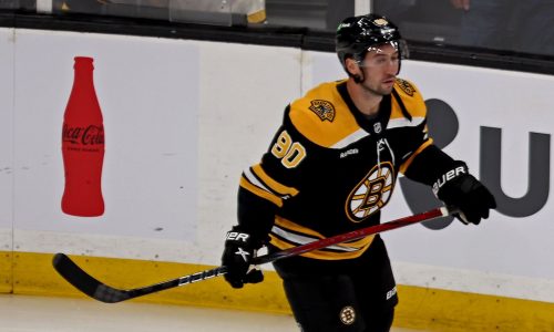 Tyler Johnson to make his Bruin debut in Toronto on Tuesday