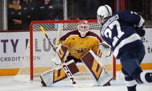 Gophers men’s hockey finding new ways to win with Border Battle up next