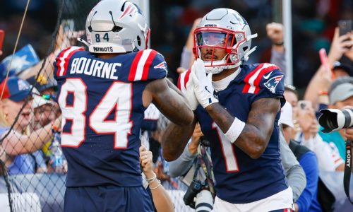 Patriots have a decision to make on rookie wide receivers