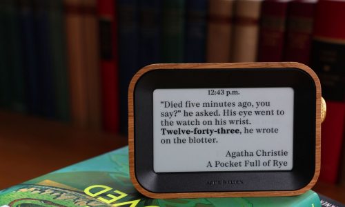 ‘We are time’s subjects’: Author Clock keeps track of the hours, one literary quotation at a time