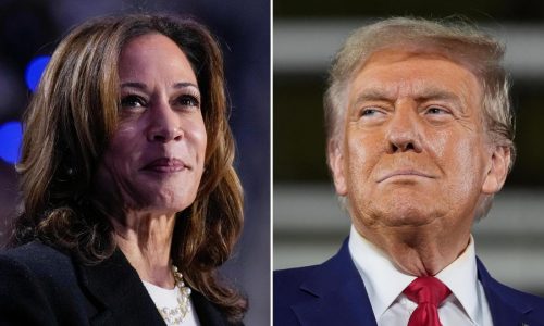 Harris goes to church while Trump muses about reporters being shot