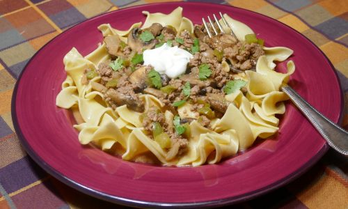 Quick Fix: Burger Stroganoff