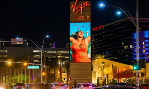 Hundreds of hotel workers go on strike at a casino near the Las Vegas Strip