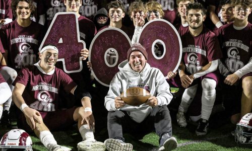 Northbridge football coach Ken LaChapelle earns milestone 400th win