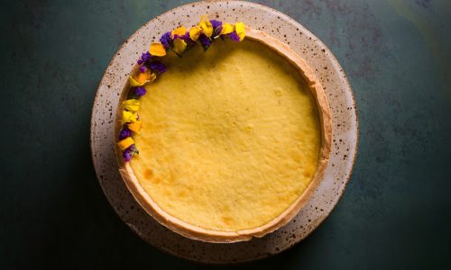 Recipe: Lavender custard pie with masa sucrée crust