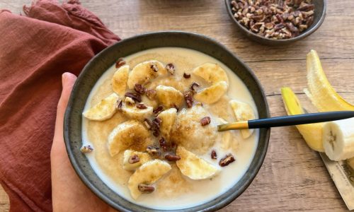 Brown Butter Farina Porridge is a warm breakfast for chilly mornings