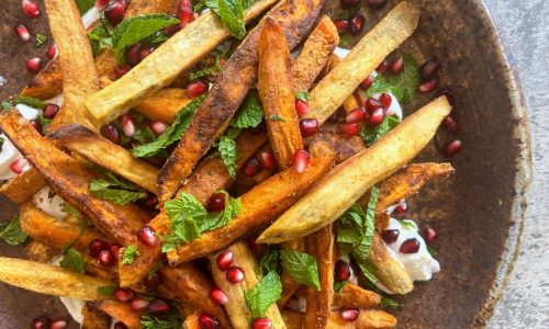 Quick Cook: Make these Tahini-Roasted Sweet Potatoes for Thanksgiving