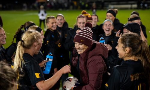 Gophers soccer team literally dancing its way into the NCAA tournament second round