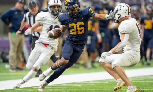 High school football: A big run, and a couple big kicks, lead Totino-Grace past Orono and into Class 4A title game