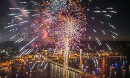 Prize-winning Stillwater photo features fireworks taken with a drone