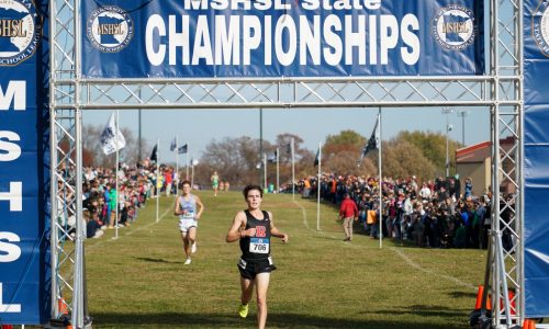 Class 3A state cross country meet: Roseville’s Mechura, Forest Lake’s Hushagen repeat as state champs