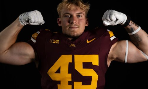 Rising Gophers star Cody Lindenberg continues to give back to hometown of Anoka