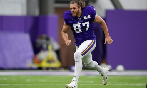 Vikings tight end T.J. Hockenson is finally back and he’s ready to roll