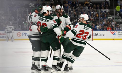 Jonas Brodin’s late blast seals Wild win in St. Louis