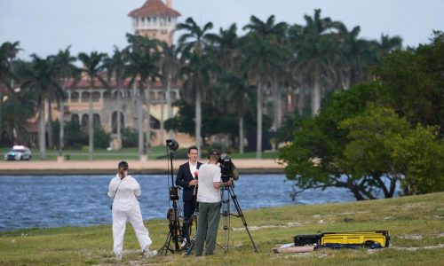 Trump spends first week as president-elect behind closed doors at Mar-a-Lago