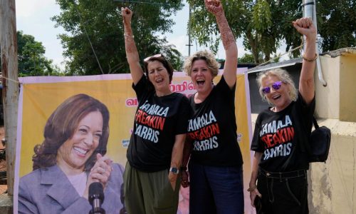 A tiny village in India where Kamala Harris has ancestral roots is praying for her victory