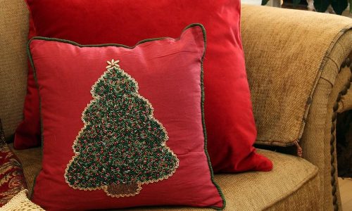 Festive throw pillow covers for a merry holiday look