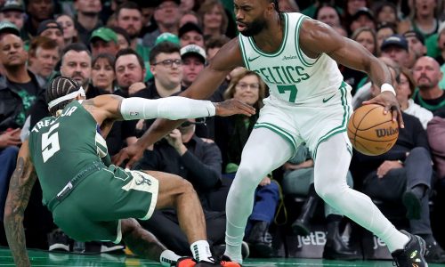 Jaylen Brown ruled out for Celtics-Hornets game with hip injury