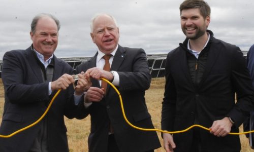 Xcel flips the switch on first phase of massive solar energy project in Sherburne County