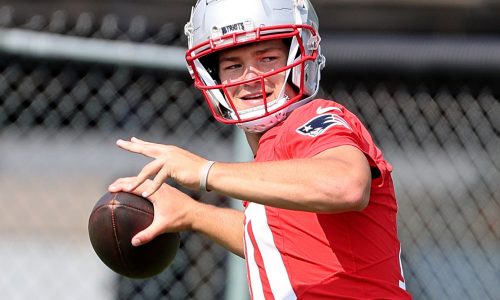 Patriots rookie QB Drake Maye officially one of eight questionable vs. Titans