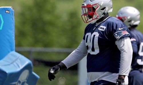 Patriots-Rams injury report: Christian Barmore limited in first practice since late July