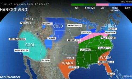 Massachusetts could get snow, ‘wintry weather’ around Thanksgiving, Black Friday