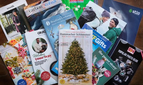 Holiday catalogs go on a diet