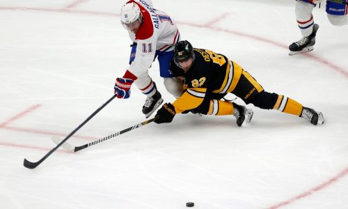 Bruins notebook: Jordan Oesterle getting his chance