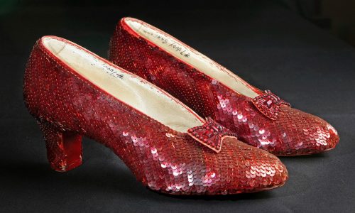 Judy Garland’s Ruby slippers net $28M at auction