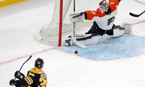 Bruins storm back to beat Flyers, 4-3 in OT