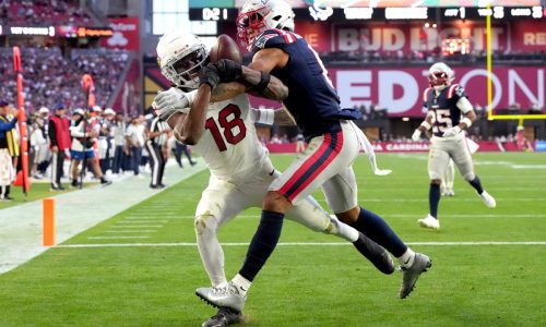 Christian Gonzalez provides lone bright spot for Patriots’ defense in loss to Cardinals