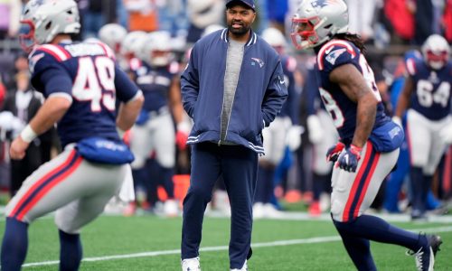 Rhamondre Stevenson started even after Jerod Mayo said Patriots would bench running back