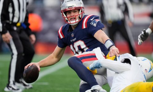 Patriots QB Drake Maye explains return from head injury, poor play in Chargers loss