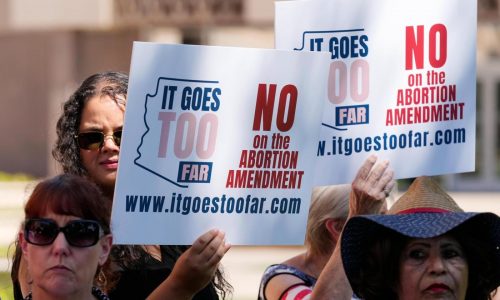 Arizona governor urges the state to stop collecting abortion data, citing patient privacy