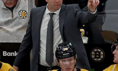 Bruins lineup stays the same for Flames on Tuesday