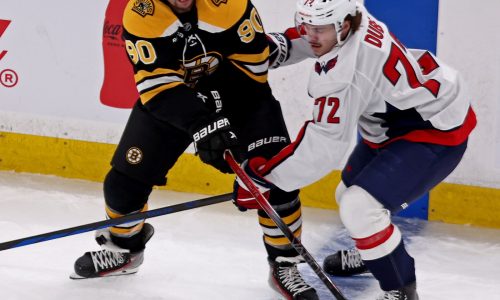 Bruins waive Tyler Johnson, Oliver Wahlstrom set to make debut in Edmonton