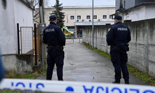 A teenager kills a 7-year-old student and injures 4 others in a school knife attack in Croatia