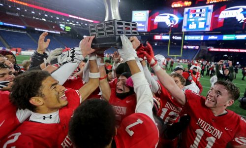 Hudson holds off Fairhaven, 21-14, to capture Div. 6 championship