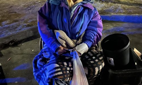 Arrested for the crime of being homeless