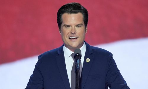 After withdrawing as attorney general nominee, Matt Gaetz lands a talk show on OANN television