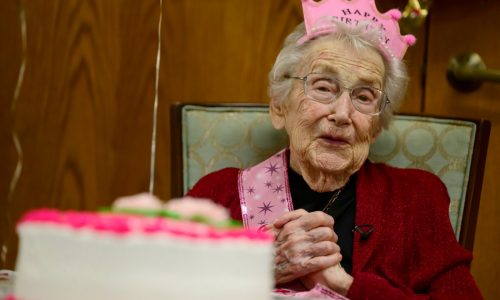 ‘Florence Day’: West St. Paul resident celebrates 105th birthday with family, laughs