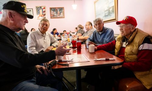 At South St. Paul’s Sunlight Restaurant, four veterans in their 90s with a shared history still meet to reminisce