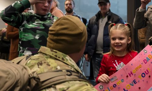 Minnesota National Guard soldiers return from Middle East deployment