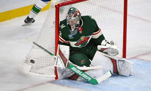 Filip Gustavsson the latest addition to Wild injury report