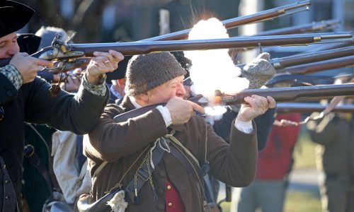 Photos: Tea burning rebellion remembered in Lexington