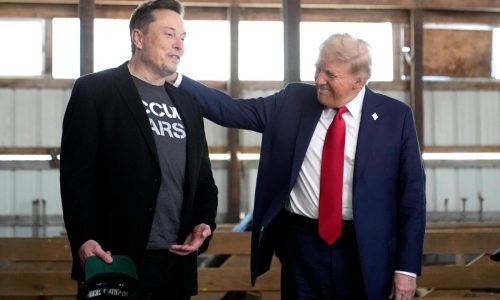 Musk and Trump are viewed roughly the same by Americans, new poll finds