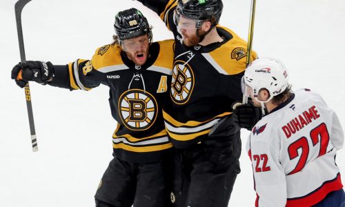 Bruins knock off Capitals, 4-1