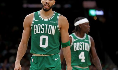 Jayson Tatum one of two Celtics starters ruled out for Pistons matchup