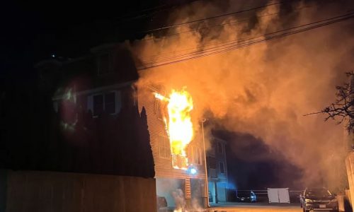 Five rescued from burning building in Gloucester