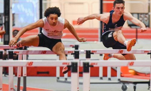 Boston Holiday Track: Brockton’s Lucas Andrade wins 55-meter hurdles race against elite field